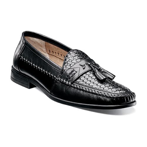 Mens Nunn Bush Strafford Woven Loafers