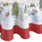 Threadmade Santa’s Snowy Sleighride Tablecloth - image 5