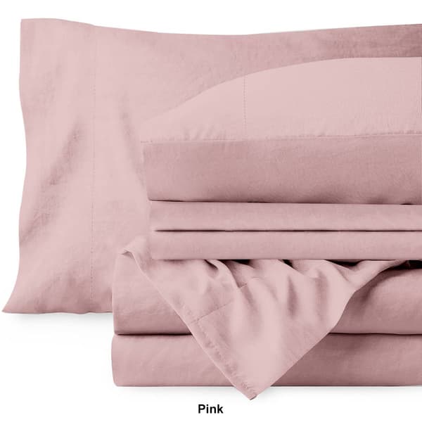 Spirit Linen Home™ Vintage Washed Sheet Set