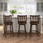 HH2 Home Presque Isle Cherry Wood Counter Height Swivel Stool - image 8