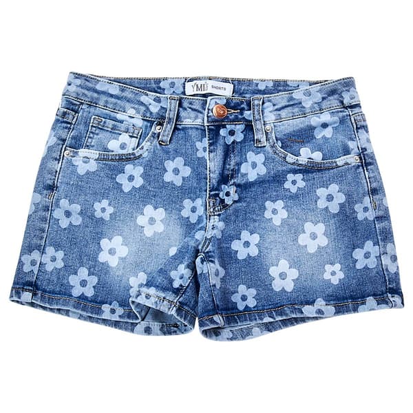 Girls &#40;7-14&#41; YMI&#174; Floral Denim Shorts
