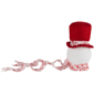 Northlight Plush Snowmen in Hats Christmas Ornaments - Set of 3 - image 6