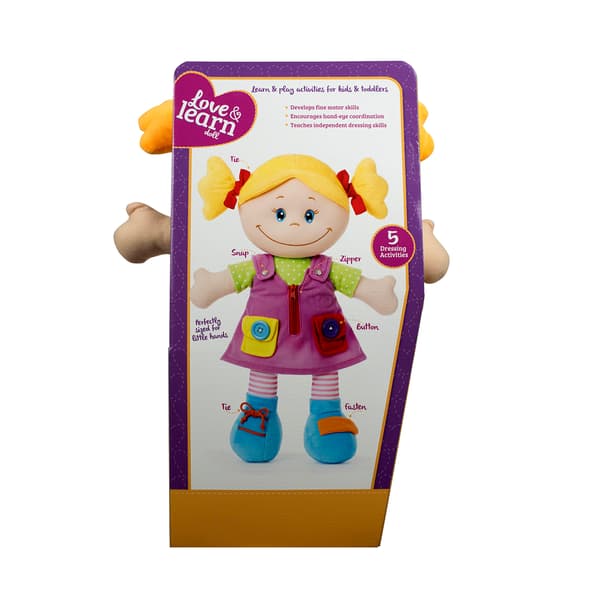 Dollar Queen Love & Learn Girl Doll