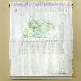 Hopewell Lace Tailored Valance - 58x12