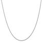 Gold Classics&#40;tm&#41; 10kt. White Gold 1.3mm 20in. Chain Necklace - image 1