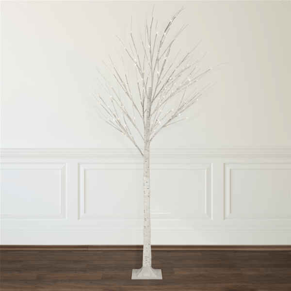 Northlight 6ft. LED Warm White Lights Christmas Twig Tree