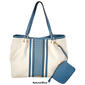 Adrienne Vittadini Capri Lined Tote w/Pouch - image 5