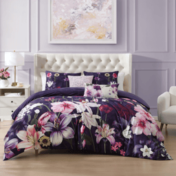 Bebejan Morning Glory 5pc. Reversible Comforter Set