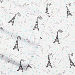 Betsey Johnson Je Taime Paris Microfiber Sheet Set