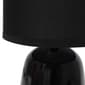 Simple Designs 10in. Traditional Ceramic Thimble Table Lamp - image 8