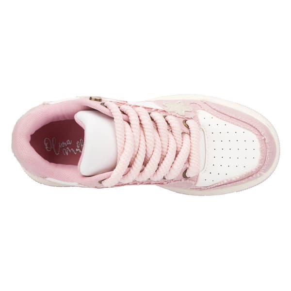 Womens Olivia Miller Stars Fashion Sneakers