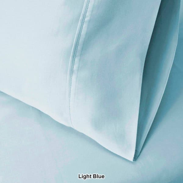 Superior 2pc. 530TC Egyptian Cotton Solid Pillowcase Set