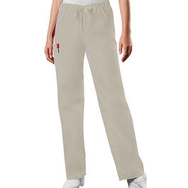 Unisex Short Cherokee Drawstring Pants - Khaki
