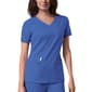 Womens Cherokee Core Stretch V-Neck Top - Ciel - image 1