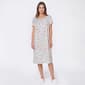 Womens Laura Ashley(R) Peached Floral Meadow Nightgown - image 1