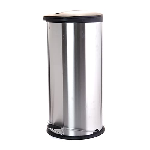 Kennedy Stainless Steel Pedal Bin w/ Plastic Cover - image 