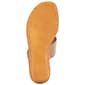 Womens Italian Shoemakers Flowers Wedge Sandals - image 5