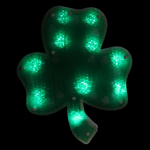 Northlight Seasonal Lighted St. Patrick&#39;s Day Silhouette