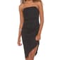 Juniors Crystal Doll Glitter Sheath Dress with Rhinestone Strap - image 3