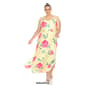 Plus Size White Mark Floral Strap Maxi Dress - image 8