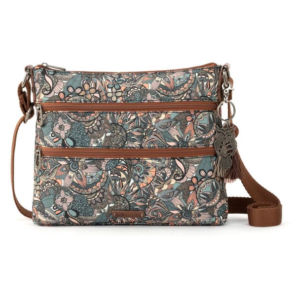Sakroots Basic Nylon Crossbody - Sienna Spirit Desert - image 