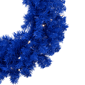 Northlight 24in. Royal Blue Pre-Lit Pine Christmas Wreath - image 6