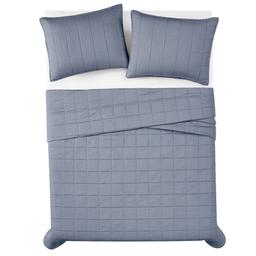 London Fog Garment Wash Solid 180 Thread Count Quilt Set