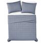 London Fog Garment Wash Solid 180 Thread Count Quilt Set - image 4