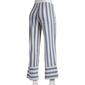 Juniors Derek Heart Mix Vintage Stripe Cuff Pants with Drawstring - image 2