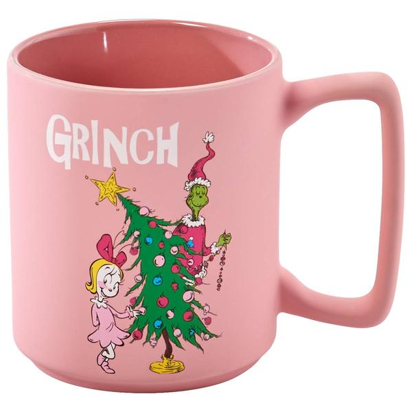 R Squared Grinch & Cindy Lou Pink Mug - image 