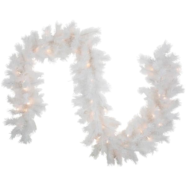 Northlight Seasonal 9ft. Pre-Lit Alaskan Pine Christmas Garland - image 