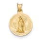 Gold Classics&#40;tm&#41; 14kt. Polished Lady of Guadalupe Circle - image 1