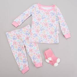 Baby Girl &#40;12-24M&#41; Sleep On It&#40;R&#41; Floral Snug Pajama Set w/ Crews