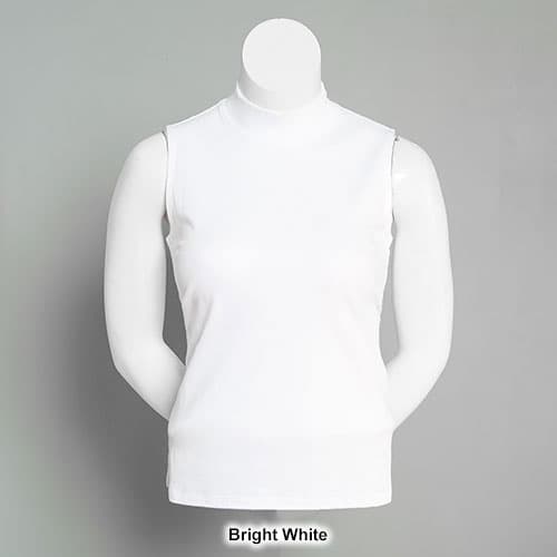 Womens Hasting & Smith Sleeveless Turtleneck Knit Top