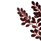 Northlight 37in. Glittered Leaves Artificial Christmas Spray - image 3