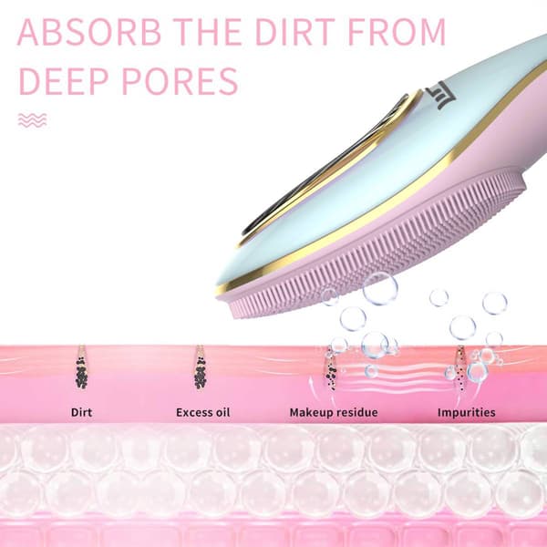 Linsay LED Facial Cleansing Brush