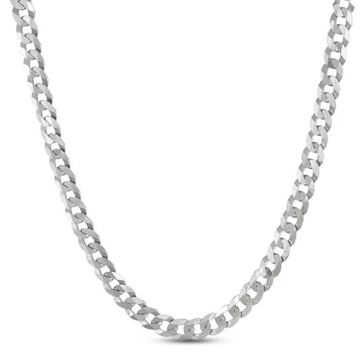 18in. Sterling Silver Grometta Chain Necklace