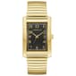 Mens Caravelle Classic Gold Tone Black Dial Watch - 44A122 - image 1