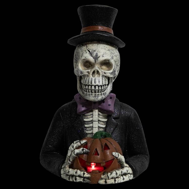 Northlight Seasonal LED Skeleton &amp; Jack-O-Lantern Halloween Décor