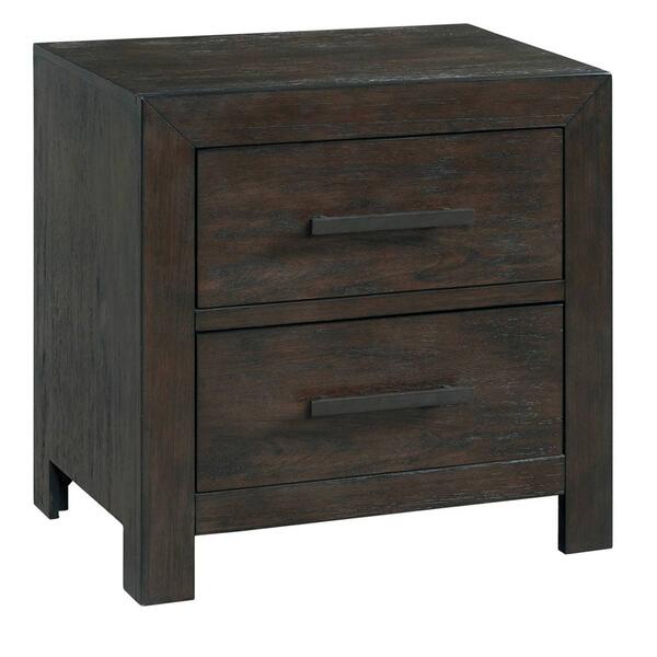 Elements Shelby 2 Drawer Nightstand with USB - image 