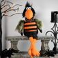 Northlight Plush Sitting Crow Halloween Figure - 17in. - image 2
