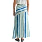 Womens CITY BLUES Spliced Stripe Hi Low Skirt - image 2