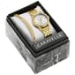 Women Carvavelle by Bulova Crystal Gold-Tone Watch Box Set-44X101 - image 1