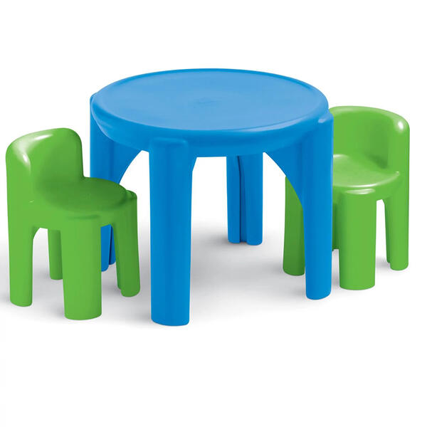 Little Tikes Bright &#39;N Bold(tm) Table and Chairs Set - image 