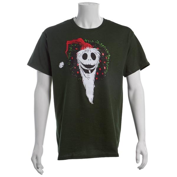 Young Mens Disney Nightmare Jack Short Sleeve Graphic Tee