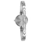 Womens Caravelle Crystal Silver-Tone Bangle Watch - 43L211 - image 3