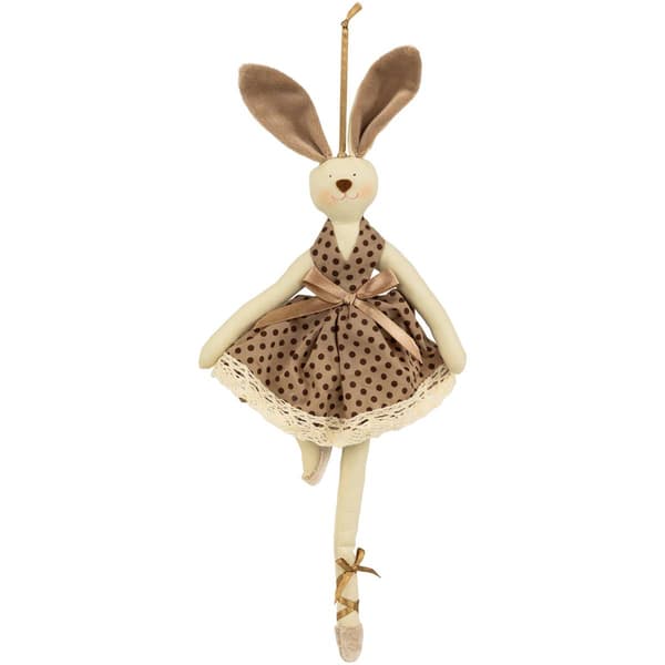 Northlight Seasonal Plush Ballerina Bunny Hanging Easter Decor
