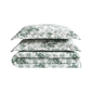 Laura Ashley Toile Delight Reversible Qulit Set - image 5