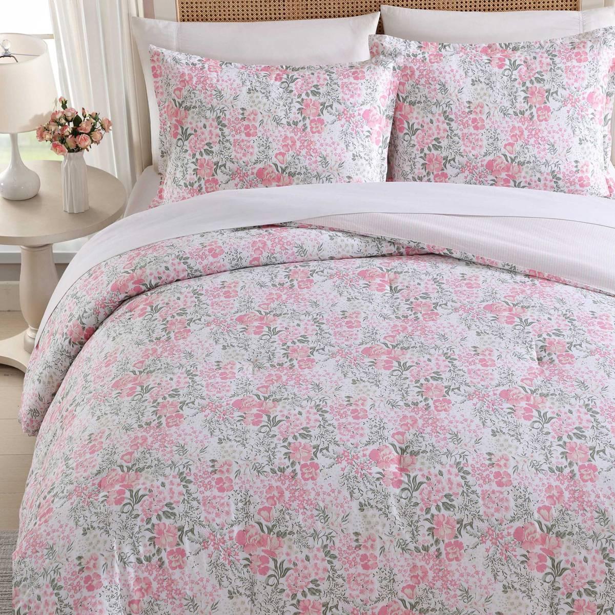 Laura Ashley Heather Garden Cotton Comforter Set
