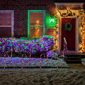 Northlight LED Red & White Candy Cane Pathway Markers -  Set of 8 - image 2